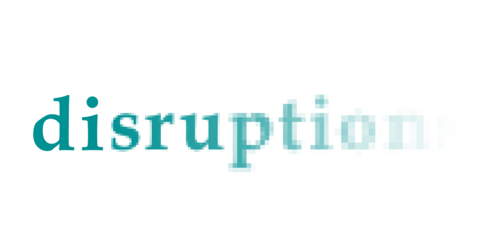 disruption text